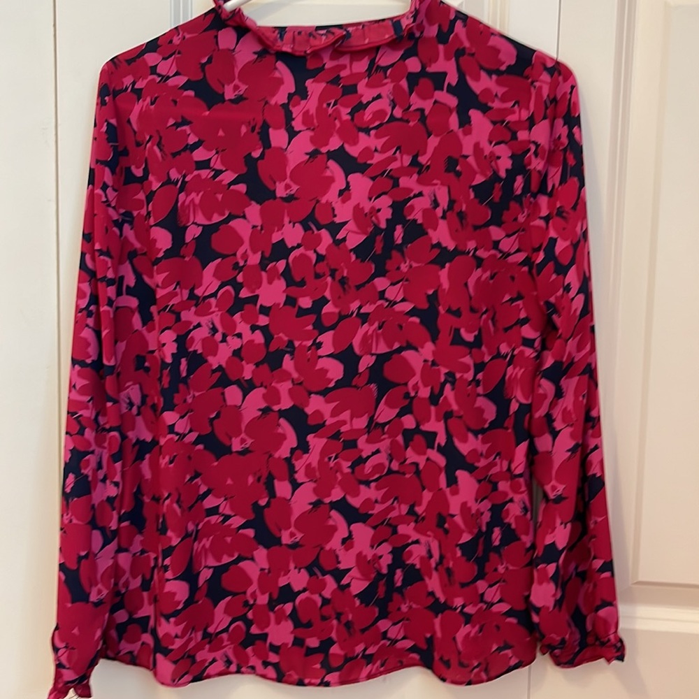 J Crew Ruffle Blouse - Picture 6 of 6